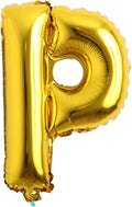 16" Alphabet Letter and Number Balloons Set Package, Aluminum Hanging Foil Film by RUIANSI