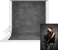 UrcTepics 5×7 ft Grey Fabric Photo Backdrops, Classic Abstract Texture Backdrop by UrcTepics