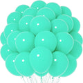 Voircoloria 66pcs Teal Blue Turquoise Blue Latex Party Balloons, 12inch | by Voircoloria