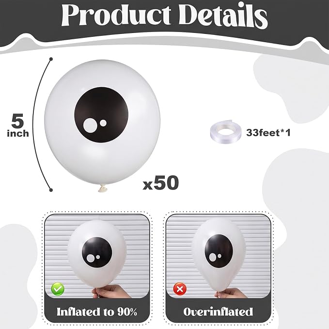 Halloween Eyeball Balloons - Image 2