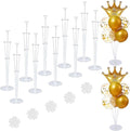 10 Sets of Balloon Stands for Table Balloon Stand Allowing Balloons To Float by ROYUYE
