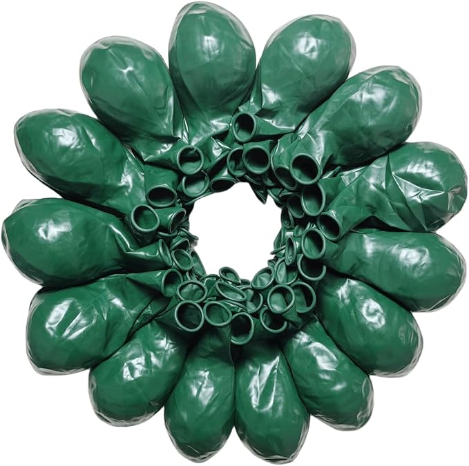90 Pack Green Balloons 18 inch Dark Green Latex Big Balloons by ZWZLIULIAN