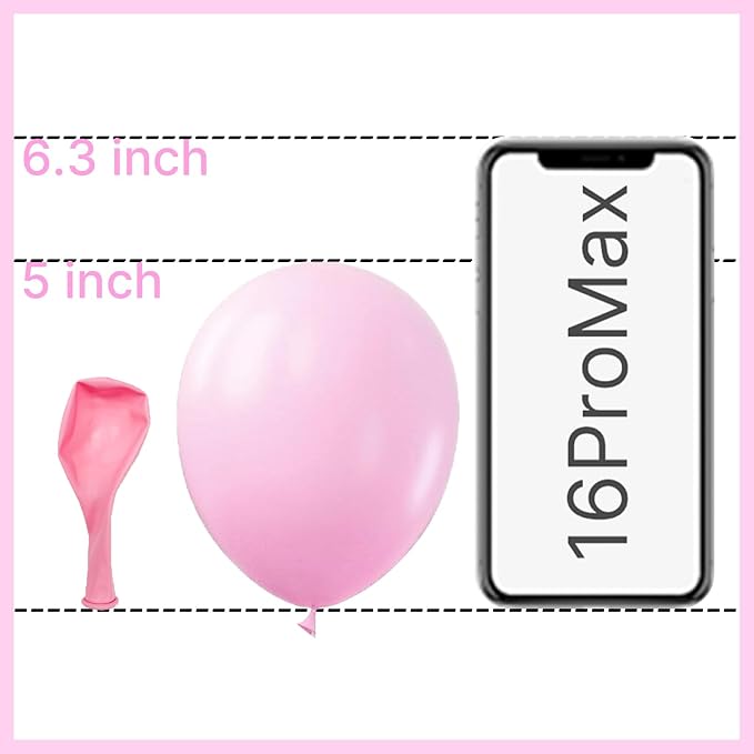 PartyWoo Pastel Balloons 50pcs Small Mini Pastel Rainbow Balloons 5 Inch | - Image 2