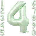 Olive Green Number 4 Balloon 40 Inch, Wall Hanging Sign by Unknown