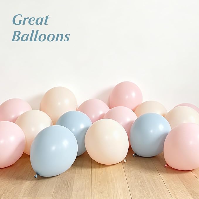 155pcs Gender Reveal Balloon Arch - Image 4