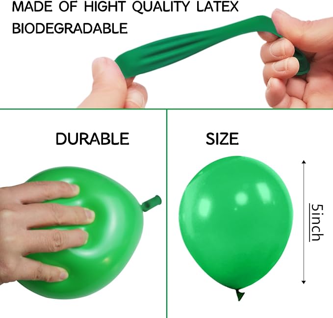 110Pcs 5 Inch Balloon Assorted Colors, Mini Latex Small Balloon, 5 Inch Latex - Image 3
