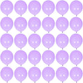 5 inch Pastel Purple Party Balloons by YicUik