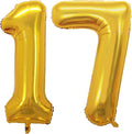Number 17 Balloons for 17th Birthday Sweet 17 Party Decorations, 42 Inch Jumbo by GOER