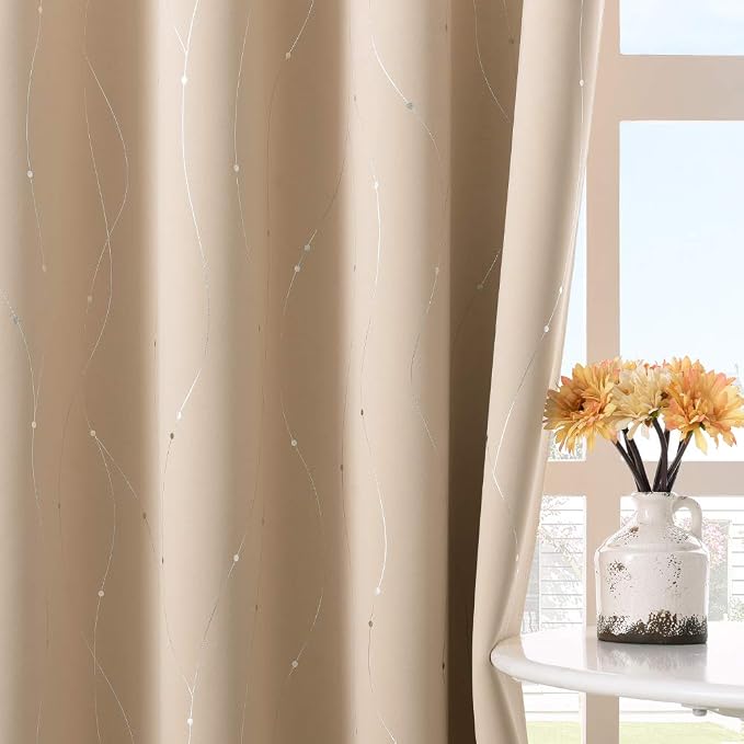 NICETOWN Bedroom Room Darkening Curtains - Image 7