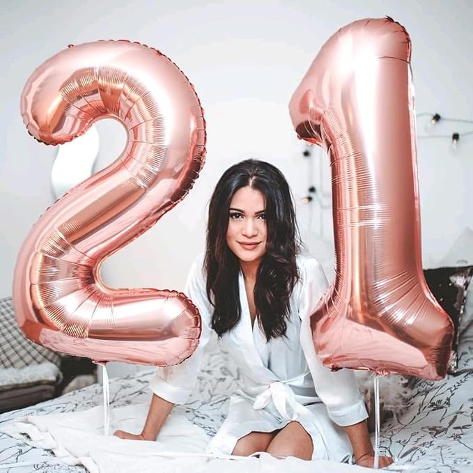 Number Balloons 23 Balloon 40 inch Rose Gold - Image 5