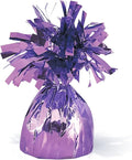 Lavender Foil Balloon Weight 1 Count, Adorable Party Essential by Unique
