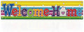 Welcome Home Wall Decor Banner, Contemporary Housewarming Decor, Home Decors by Unknown
