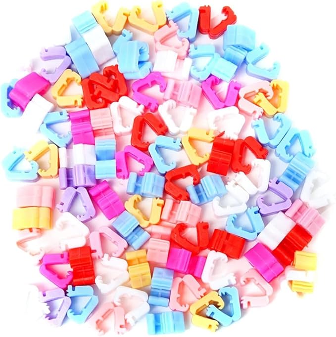 PMU Balloon Accessories for Mylar and Latex Balloons Multicolor Balloon Clips by PMU