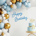 TONIFUL Happy Birthday Sign for Backdrop by TONIFUL