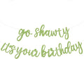 BEISHIDA Grass Green Pre-Strung Go Shawty It's Your Birthday Banner Decor | by Beishida