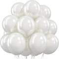 Pearl White Balloons 50Pack 12 Inch Pearl Latex Party Balloons by Togvu