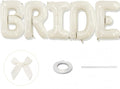 40Inch Beige BRIDE Balloons Bachelorette by Paeyeq