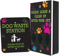 Zero Waste USA - DISPENSE-ART™ Roll Bag Dispenser & Sign - Colorful Paws | by ZEROWASTEUSA