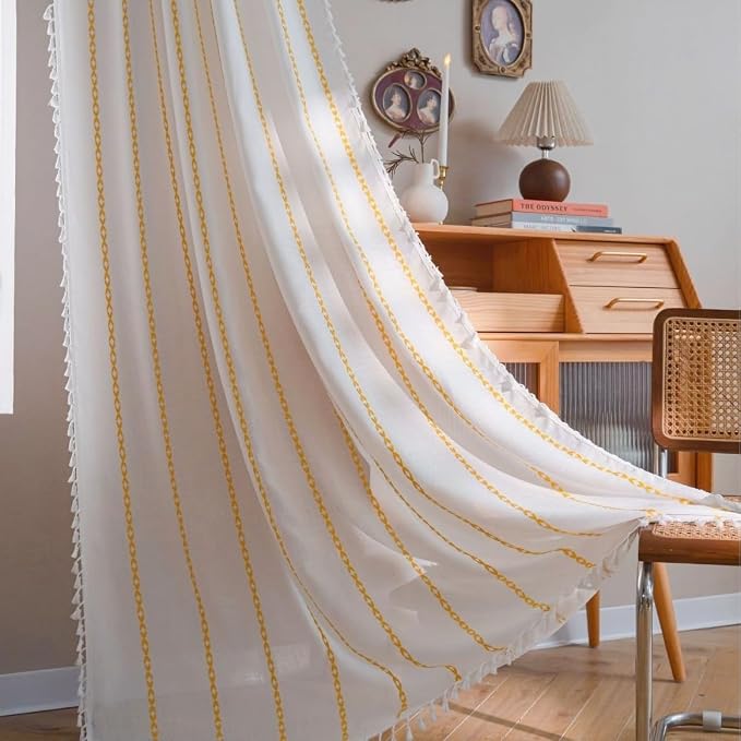 Sutuo Home Boho Curtains 90 inches - Image 2