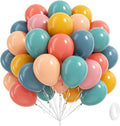 60pcs Boho Rainbow Balloons Assorted Colors 12inch by Leraqertra