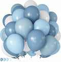 Dusty Blue Balloons by Paeyeq