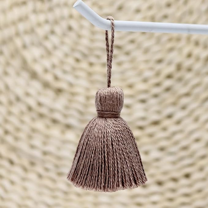 Big Size 4 PCS Tassels for Crafts, Handmade Hanging Tassels for Pillow Decor - Image 4