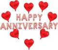 Happy Anniversary Balloon Banner Love Balloon Anniversary Party Balloon by Unknown
