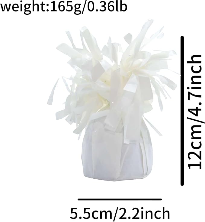 Balloon Weights White 2Pcs | Perfect - Image 3
