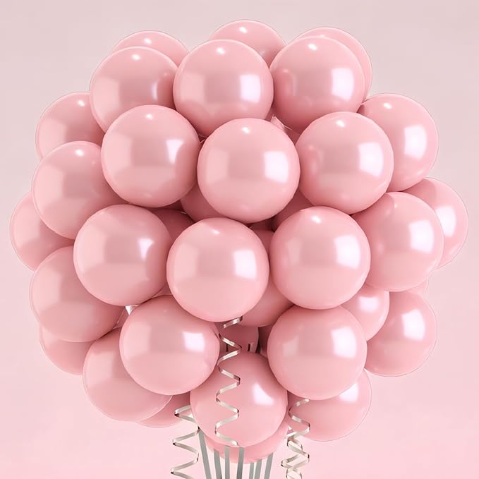 Pink Balloon Birthday Party Balloons by Unknown