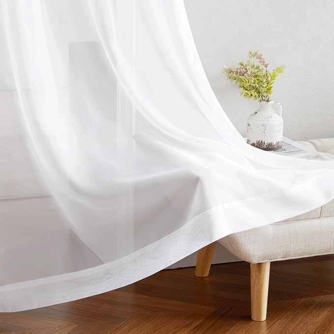 NICETOWN Sheer Curtains Extra Long - Image 6
