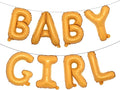 16 inch Baby Boy Girl Banner Foil Letter Balloons Garland by RUIANSI