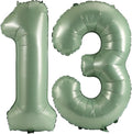 Number 13 Balloon Foil Mylar Balloons by YPSelected