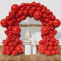 Red Balloon Arch Kit 111Pcs 18 12 5 Inch Different Sizes Latex Balloons Garland by Kawkalsh
