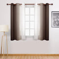 DWCN Ombre Short Sheer Curtains by DWCN