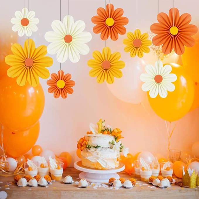 zilue Paper Fans Party Decorations Paper Flowers Decorations - Image 6