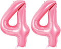 Number 44 Balloons for 44th Birthday Party Decorations, 0-100 Large No.44 by Joycard