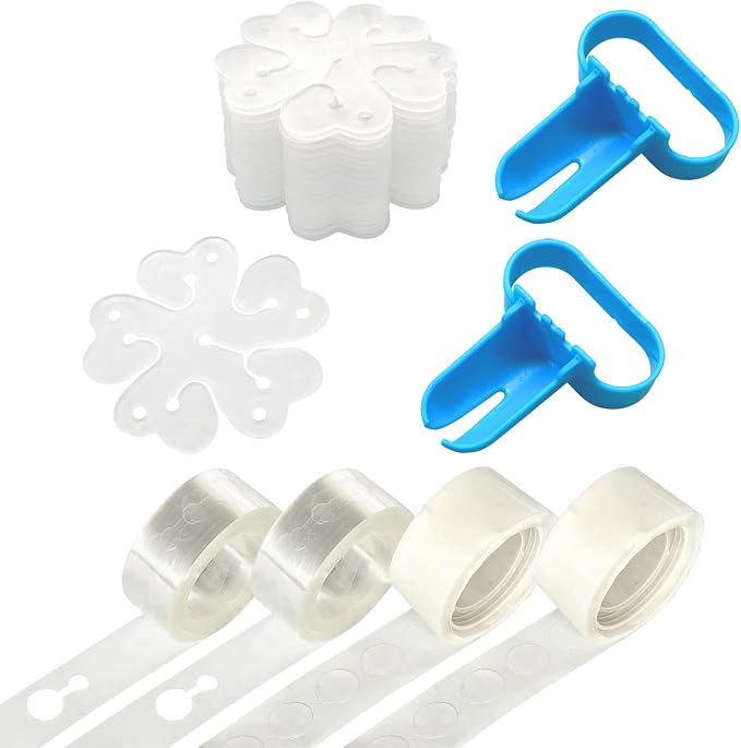 Balloon arch kit and Balloon Garland Kit, 2 Pack Balloon Garland Strips by XLSFPY