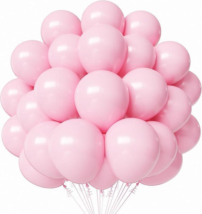 Light Pink Latex Balloons, Baby Shower, Valentines, Gender Reveal Party by PATYDECRO