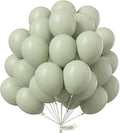 PartyWoo Sage Green Balloons 101pcs Boho Dusty Olive Green Color | Balloons by PartyWoo