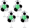 4 Sets Soccer Party Balloons Stand Kit by Naozinebi