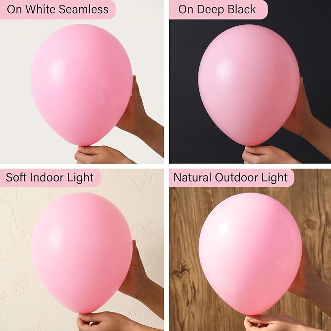 104pcs Pastel Pink Balloons Garland Arch Kit, 18 12 10 5 Inch | Different Size - Image 4
