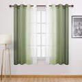 DWCN Ombre Sheer Curtains by DWCN
