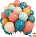 Boho Rainbow Balloons 60 Pcs 12 Inch Fall Thanksgiving Retro Balloon | Retro by Froova