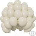 Beige Balloons - 12 inch 100pcs Latex - Cream Balloons by PatiCool