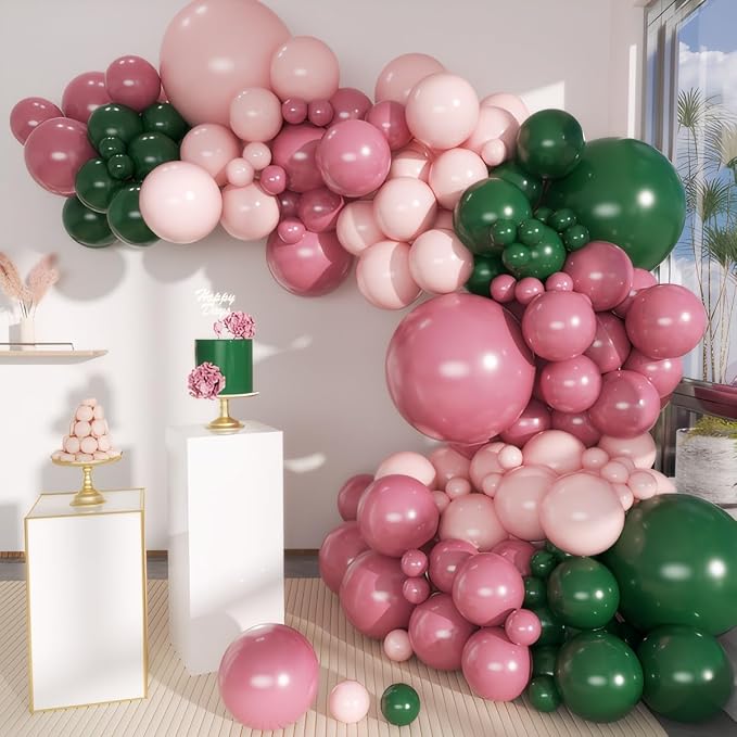 MEBAY Dusty Rose Balloon Arch Kit, Baby Shower by MEBAY