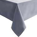Hiasan Light Gray Rectangle Tablecloth - Waterproof Spillproof and Wrinkle Resistant Washable Polyester Table Cloth for Dining Party, 60 x 84 inch