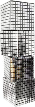 Balloon Boxes，4 Pcs Disco Style Cube Paper Boxes by Unknown