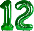 Numbers 10 Balloon 40Inch Dark Green Balloon by Argthjy