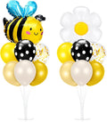 Sumind 2 Set Bee and Daisy Flower Balloon Stand Kit, Honey Bee Balloon by Sumind