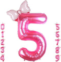 40 inch Pink Number 5 Balloon by Kwuz